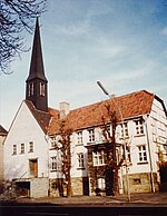 Ein Bild der alten evangelischen Kirche in Anröchte